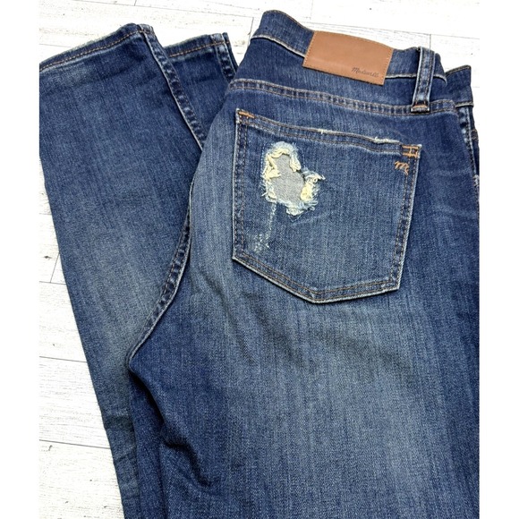 Madewell Denim - Madewell 9" High-Rise Distressed Skinny Jeans Women's Size 26